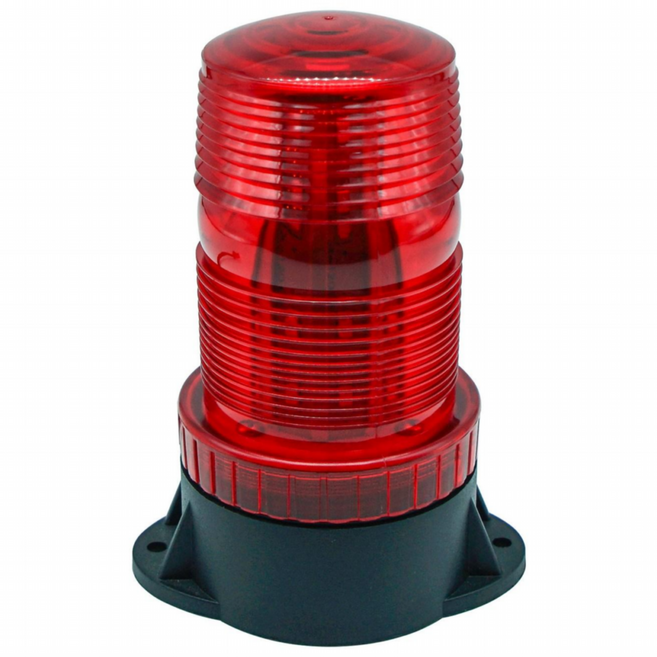 JG-1003 두산 지게차 LED 경광등 레드 자석타입, 1개