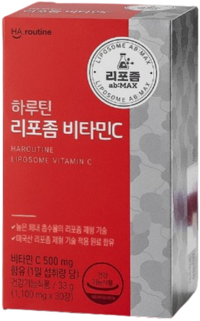 하루틴 리포좀 비타민C 1100mg, 30정, 1개