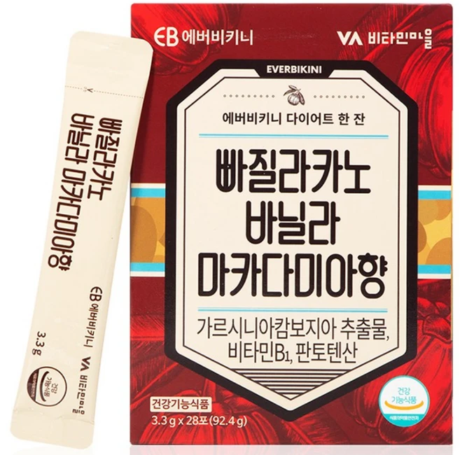 에버비키니 빠질라카노 바닐라 마카다미아향, 92.4g, 1개 - 쿠팡