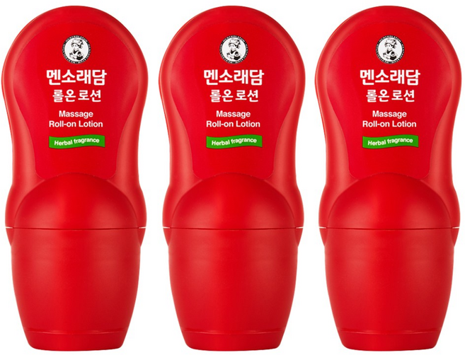 멘소래담 롤 온 로션 50ml, 1개입, 3개