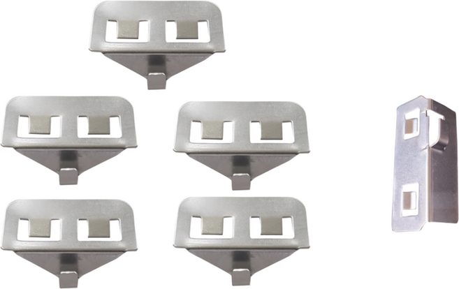 [프로방스] 벽 액자걸이 아트월걸이 가로걸이5개 세로걸이 1개 틈새 후크 무타공 걸이