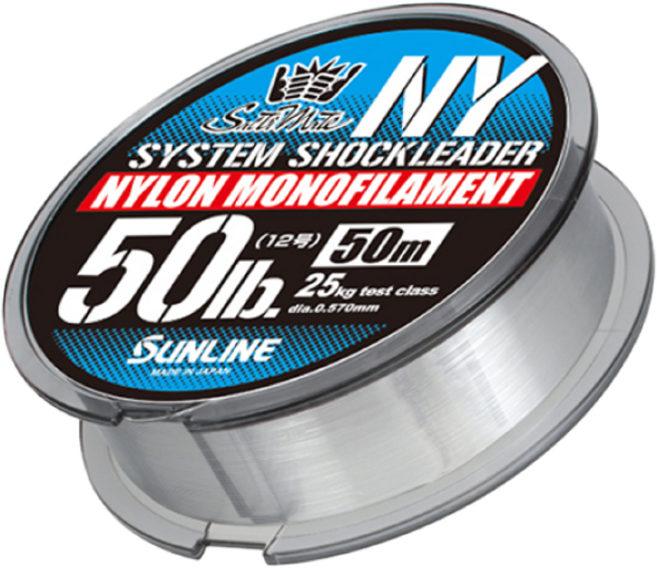선라인 솔트메이트 시스템 쇼크리더 50m, 150LB/40호, 1개