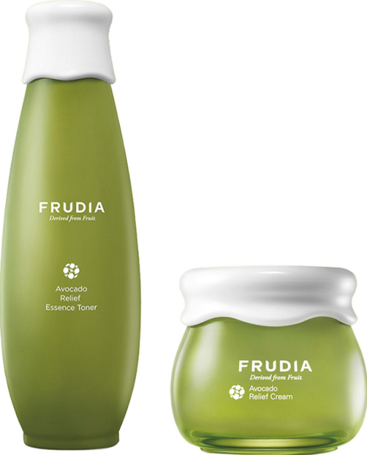[민감 진정 세트] 후르디아 아보카도 토너 190ml +아보카도 크림 55ml 2종세트, 1세트