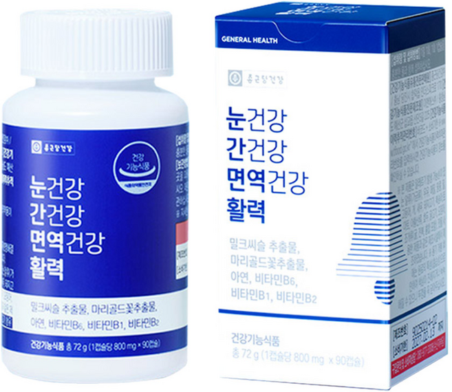 TV홈쇼핑 종근당건강 눈건강 간건강 면역건강 활력 눈간면활 루테인, 1개, 180정