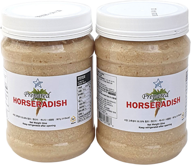프리페어드 홀스래디쉬, 2개, 907g