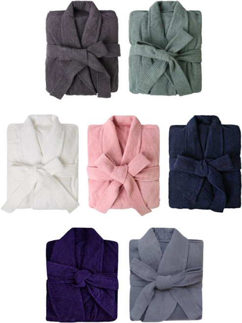 송월타월 고급 호텔 라이트 가운 40수, 그린XL, 1개