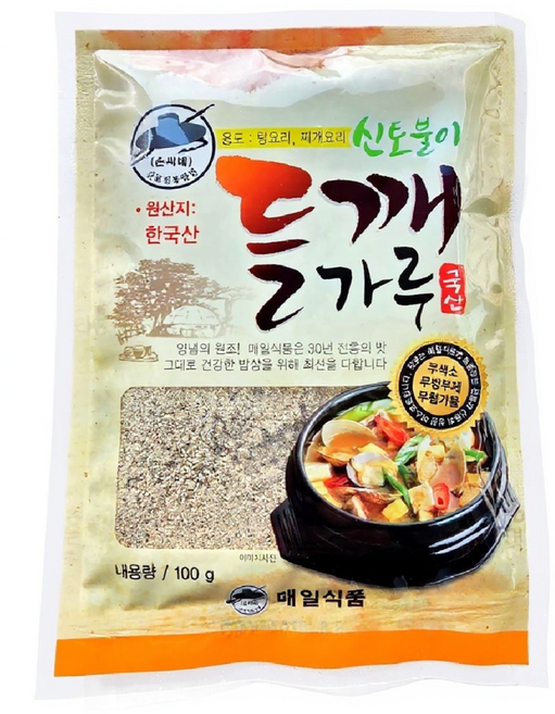 명식품본사 국산 들깨 가루 [소포장] 들깨가루, 100g, 1개