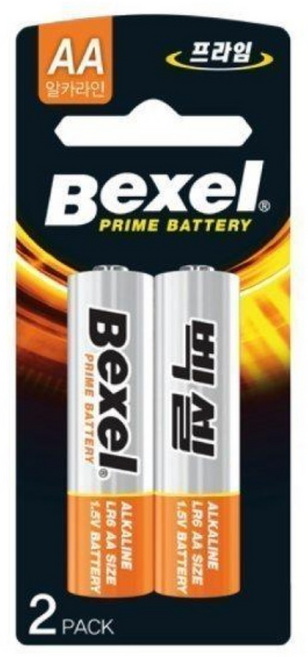 벡셀 알카라인 건전지 AA 2입, 20개