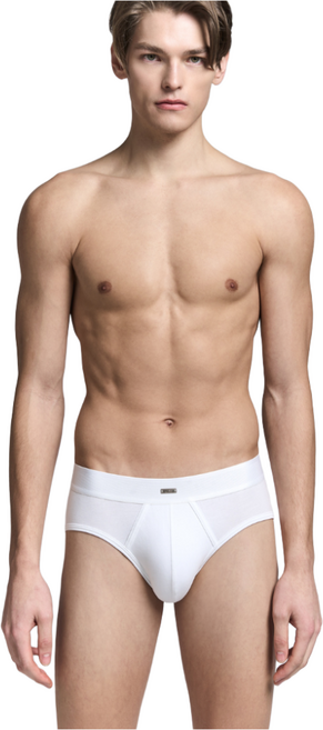 키세 남자 속옷 바프 의상 심플 로고 실버 모티브 삼각 브리프