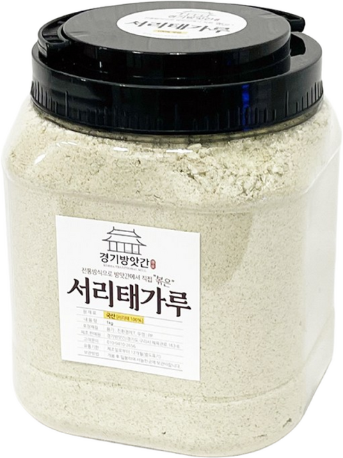 경기방앗간 국산 볶은 서리태가루, 국산 서리태가루, 1kg, 1개