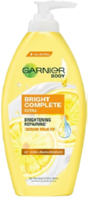 가르니에 바디 세럼 컴플리트 엑스트라 Garnier Bright Complete Extra Body Serum Milk UV 400ml, 1개, 400g - 쿠팡