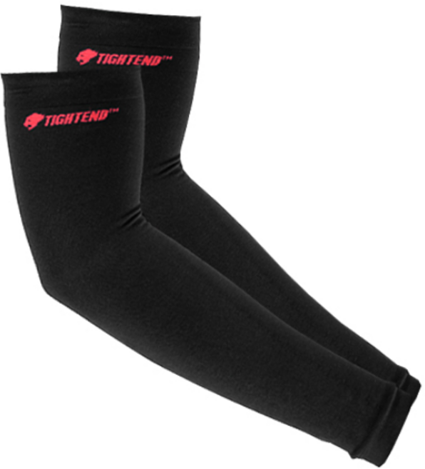 타이트엔드 킬러웨일 기모 팔토시 워머, 블랙, 1개