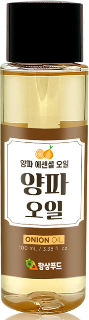[항상푸드 양파오일] 양파 오일(100ml) 1개 어니언 소스 PET 용기(-400원), 100ml