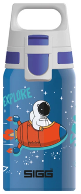 [SIGG] 지그 쉴드 원 워터 보틀 500ml 어린이 물병 키즈 보틀, 스페이스, 스페이스 - 쿠팡