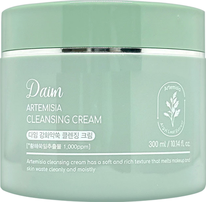 다임 강화약쑥 클렌징 크림 300ml, 1개