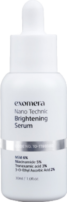 [빠른미백] NEW 엑소메라 나노 테크닉 브라이트닝 미백 세럼 (수분 진정 / 촉촉 보습), 1개, 30ml