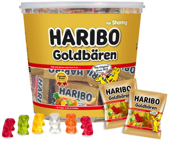 하리보 골드베렌 젤리 93개입, 1kg, 1개