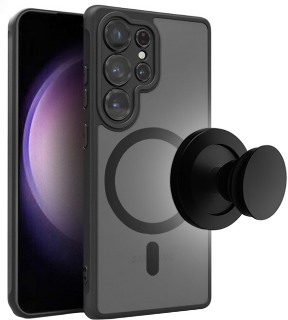 리네시 갤럭시 호환 S22 S23 S24 S25 플러스 울트라 엣지 맥세이프 하이브리드 거치 휴대폰 케이스