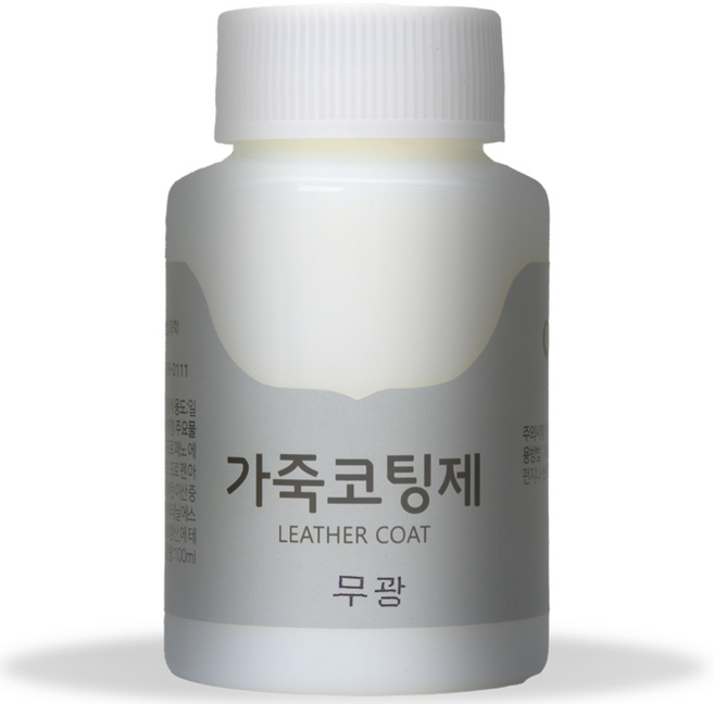 가스코 가죽코팅제(무광) 전후처리제 피니셔 100ml