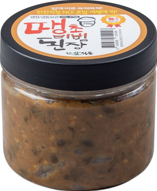 한칼식품 땡초비빔된장 기타즉석식품, 250g, 1개