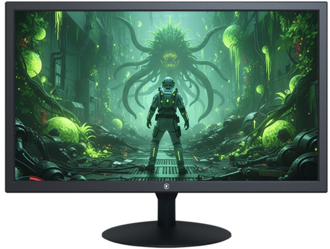 큐빅스 20인치 HDMI 모니터 cctv 사무용 소형모니터 16:9 벽걸이가능 CXG200LED, 50cm