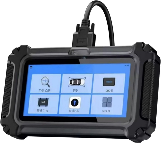 XTOOL 자동차 스캐너 전차종 진단기 OBD2 자동차 ABS SRS EPB 엔진 시스템 전문 FCA CAN FD 자동차 진단 도구 모든 차량용 평생 무료 15 서비스, 1박스