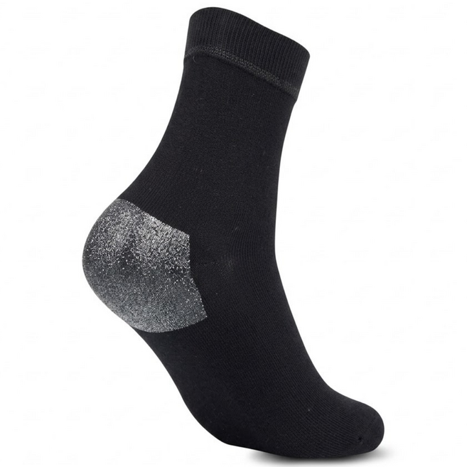 실리콘 뒷꿈치 발각질 보습 양말