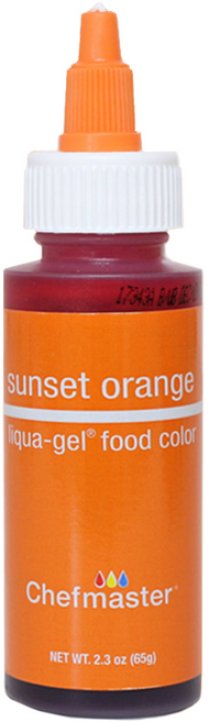 셰프마스터 리쿠아젤 식용색소 썬셋오렌지, 65g, 1개