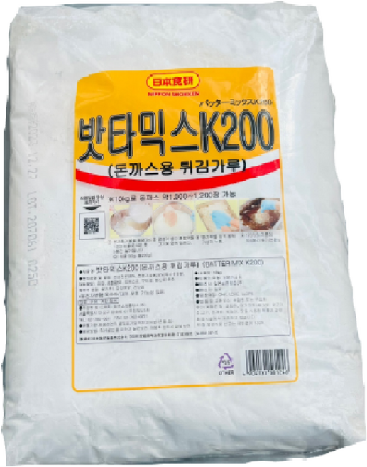 일본 쇼켄 밧타믹스 k200 베타믹스 돈까스 튀김가루, 10kg, 1개