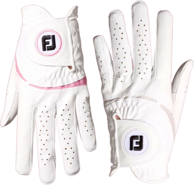 (2024 풋조이 재팬 웨더소프 최신 정품) 양손 왼손착용 기능성 여성골프장갑 - 2개 구매시 & 장갑건조기 증정, 화이트핑크(왼손착용)