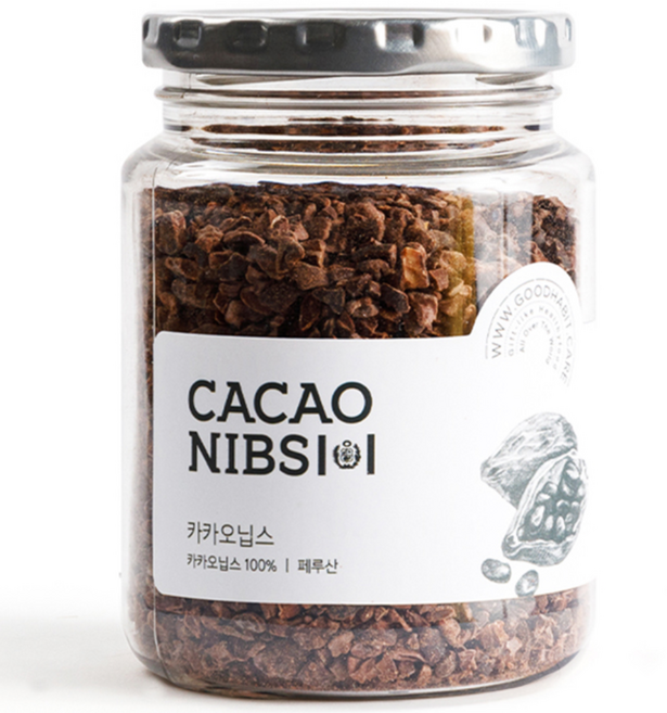 착한습관 로스티드 카카오닙스, 200g, 1개