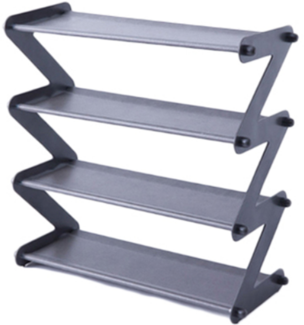 조립식 4단 신발장 DIY 정리대 보관함 정리함 거치대 현관, 그레이