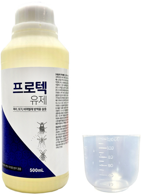 프로텍유제 디노테퓨란 날파리살충제 파리 초파리 나방파리 살충제 모기 바퀴벌레 퇴치제, 1개, 500ml