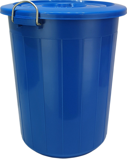 토픽샵 청통 만능용기 75L 파란통, 블루