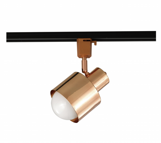 이단원통 레일 조명 로즈 골드 / 전구 미포함, 20개