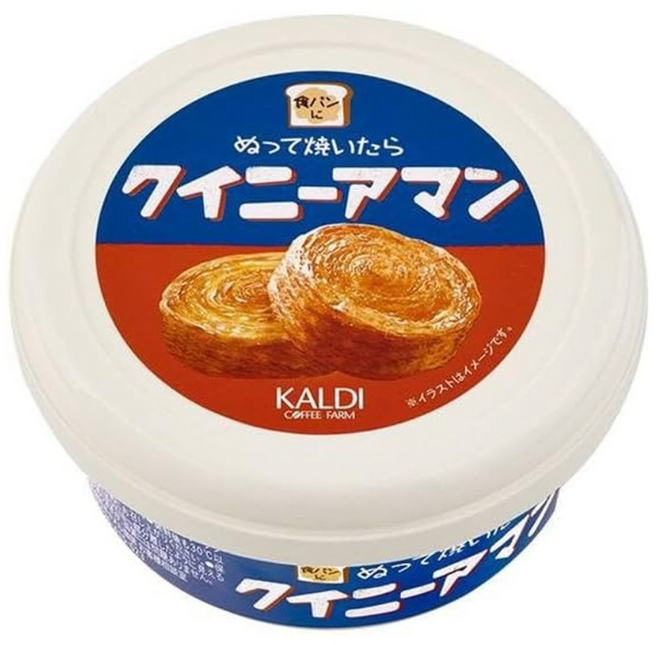 [일본정품]칼디 바르고 굽는 일본 퀸아망 잼 스프레드 110g 4515996994630, 4개