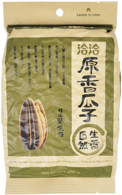 챠챠 로스팅 해바라기씨, 260g, 2개
