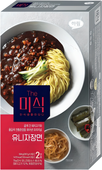 더미식 유니자장면 297g, 2개