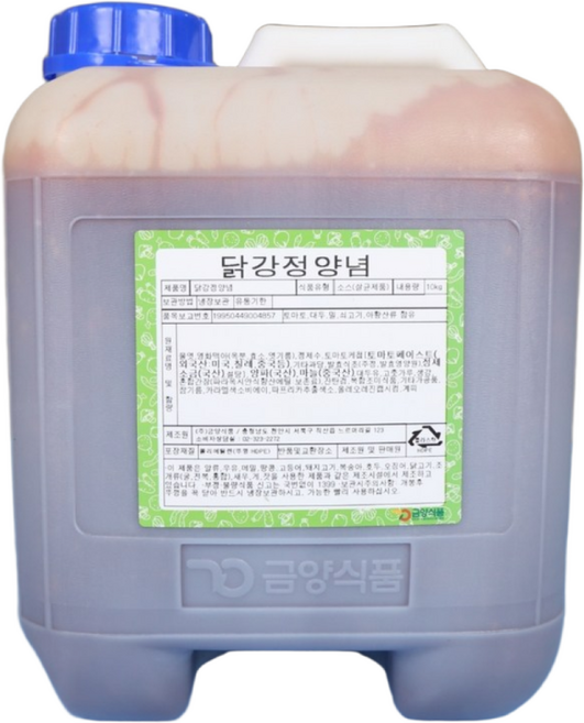 금양식품 닭강정양념 10KG 베이스 닭강정소스, 1개