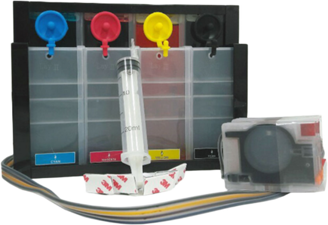 HP 오피스젯 프로 diy공급기 hp8710 hp8720 hp8730 hp7720 hp7740 hp8210 hp8216 무한잉크 공급기 삼성제품은 j3560fw j3520 전화요망, 3.특허무한잉크염료1400ML, 대용량무한잉크공급기