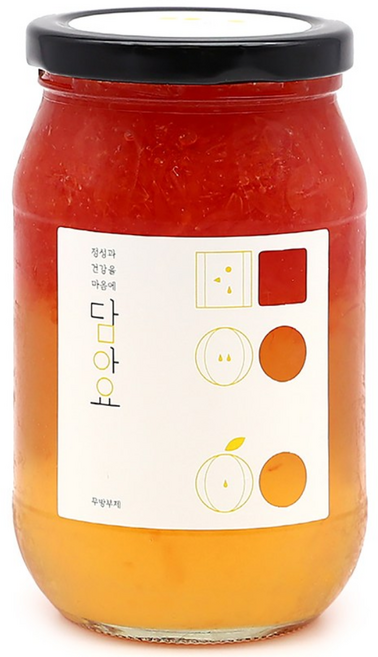 담아요 수제 자몽청(알갱이), 540g, 1개