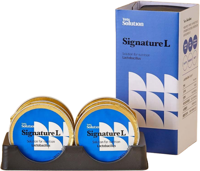 베츠솔루션 시그니처캔 L 유산균 6p x 2 (12EA), 유산균 for dog 6p