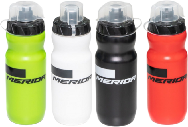 NEW 메리다 자전거 사이클 로고물통 캡포함 680ml, 화이트, 1개
