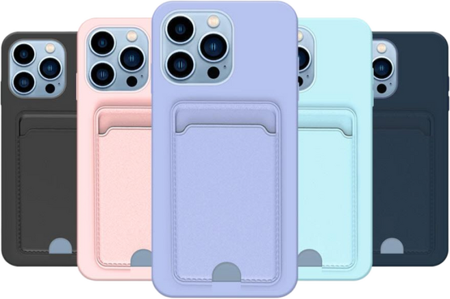 베스티아 파스텔 카드 스냅 젤리 케이스