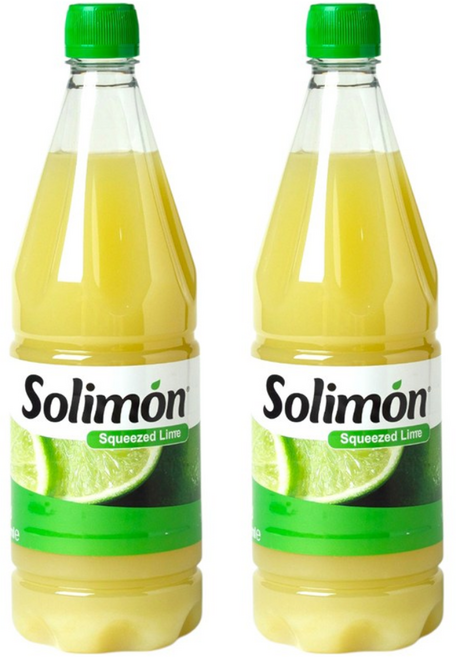 솔리몬 스퀴즈드 라임즙, 1L, 2개