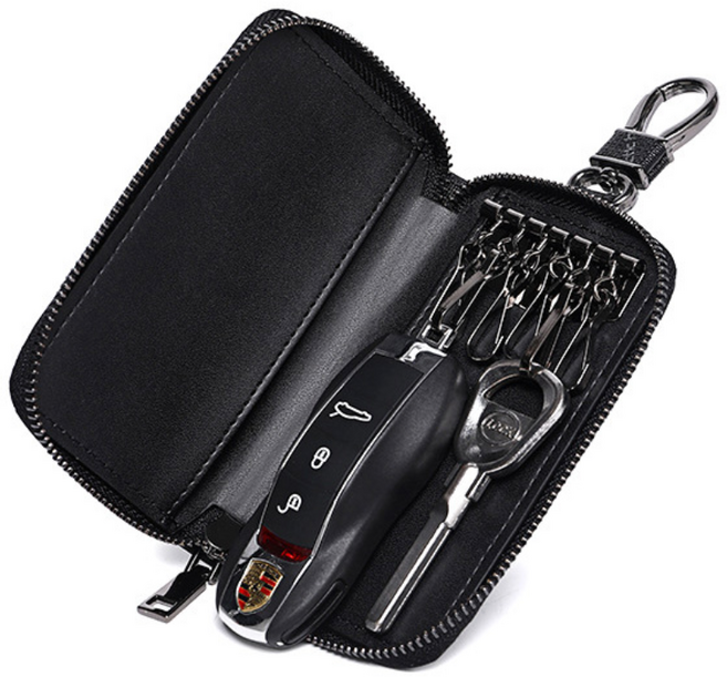 ARCTICHUNTER 로버 스마트 자동차 키지갑 남성 열쇠 키지갑 키홀더 파우치 지갑