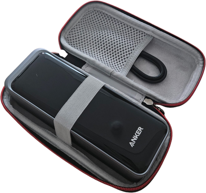 ANKER 프라임 파워뱅크 보조배터리 A1340 전용 하드쉘 수납 케이스 파우치