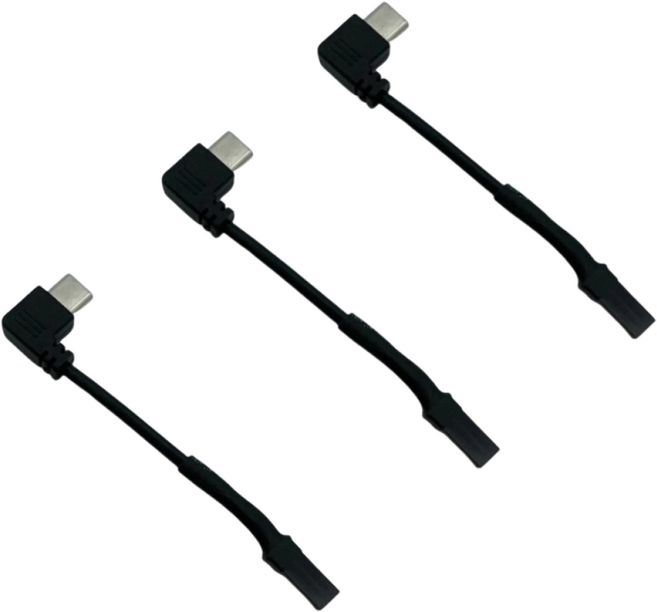 배달대행 오토바이 자석 패드 충전 젠더 찍판젠더 케이블 3p, 1세트, C타입, 8cm