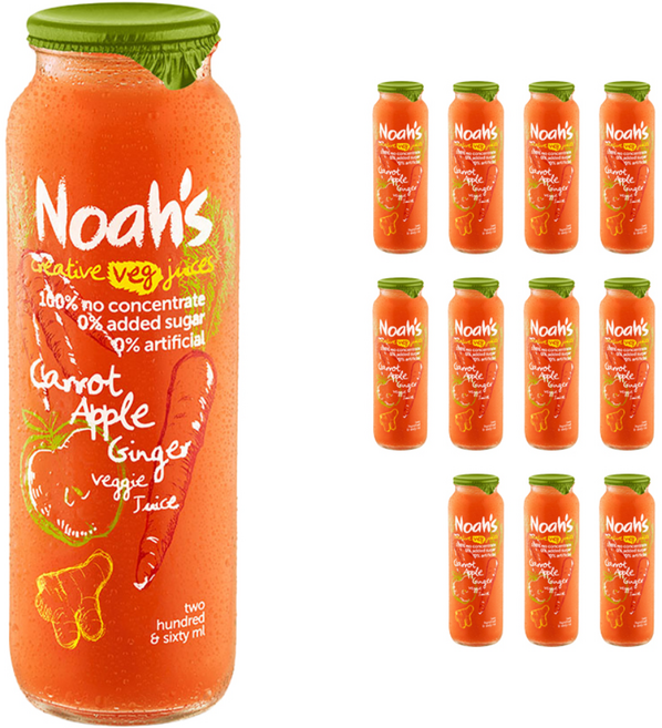 노아주스 당근 진저, 260ml, 12개