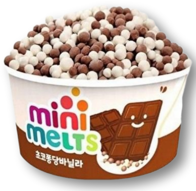 미니멜츠 쵸코바닐라16 아이스크림, 50g, 30개